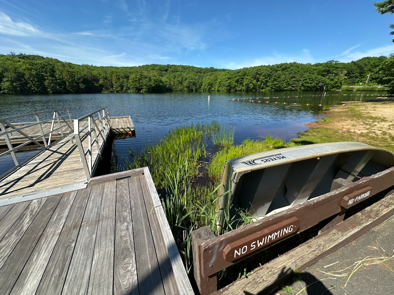 Dunn Pond in Dunn State Park