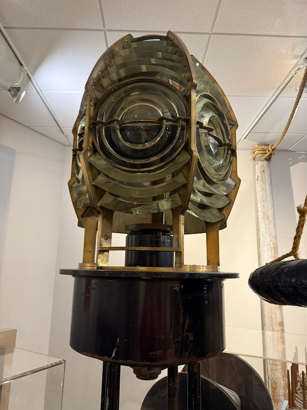 The original Fresnel lens from Nauset Light